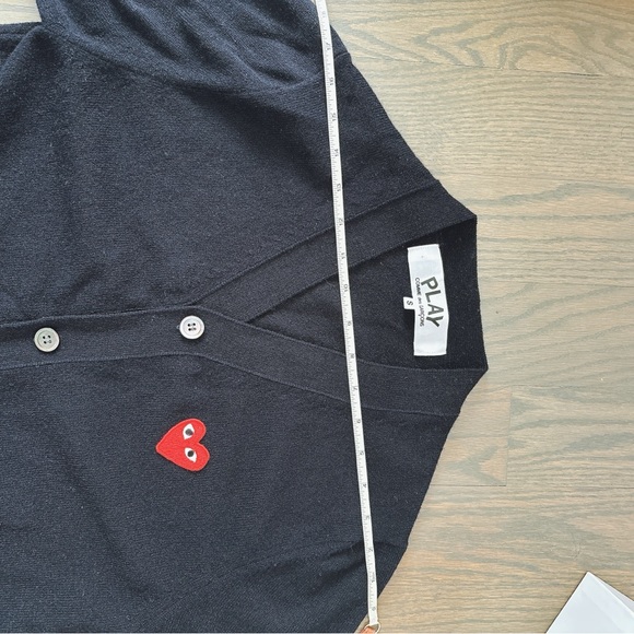 Comme des Garçons Play cardigan- black unisex - Picture 14 of 14